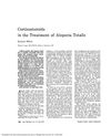 Corticosteroids in the Treatment of Alopecia Totalis