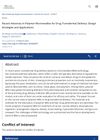 Recent Advances in Polymer Microneedles for Drug Transdermal Delivery: Design Strategies and Applications