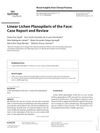 Linear Lichen Planopilaris of the Face: Case Report and Review