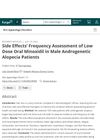 Side Effects’ Frequency Assessment of Low Dose Oral Minoxidil in Male Androgenetic Alopecia Patients