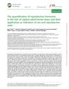 The quantification of reproductive hormones in the hair of captive adult brown bears and their application as indicators of sex and reproductive state
