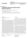Androgenic Hormone Profile of Adult Women with Acne