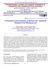 Formulation and Evaluation of Herbal Anti - DandruffShampoo from Bhringraj leaf