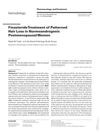 Finasteride Treatment of Patterned Hair Loss in Normoandrogenic Postmenopausal Women