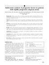 Multivariate Analysis of Prognostic Factors in Patients With Rapidly Progressive Alopecia Areata
