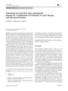 Enhancing hair growth in male androgenetic alopecia by a combination of fractional CO2 laser therapy and hair growth factors