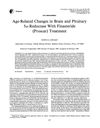 Age-related changes in brain and pituitary 5α-reductase with finasteride (Proscar) treatment