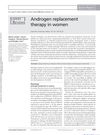 Androgen replacement therapy in women