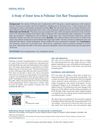 A study of donor area in follicular unit hair transplantation
