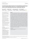Cortisol Levels in Blood and Hair of Unanesthetized Grizzly Bears (Ursus Arctos) Following Intravenous Cosyntropin Injection