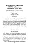 Biotransformation of Finasteride (MK-0906) by Selenastrum capricornutum (Green Algae)