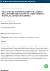 The Effects of Microneedling and Low-Intensity Laser on Male Androgenetic Alopecia: Integrative Review