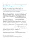 Successful Hair Transplantation for Treatment of Acquired Temporal Triangular Alopecia