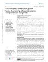 Enhanced effect of fibroblast growth factor-2-containing dalteparin/protamine nanoparticles on hair growth
