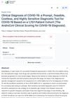 Clinical Diagnosis of COVID-19: a Prompt, Feasible, Costless, and Highly Sensitive Diagnostic Tool for COVID-19 Based on a 1,757-Patient Cohort (The AndroCoV Clinical Scoring for COVID-19 Diagnosis).