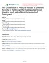 The Distribution of Preputial Vessels in Different Severity of Rat Congenital Hypospadias Model: Imaging study using Micro-Computerized Tomograph