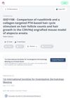 ISID1108 - Comparison of ruxolitinib and a collagen-targeted PTH-based hair cycle stimulant on hair follicle counts and hair growth in the C3H/HeJ engrafted mouse model of alopecia areata.