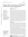 Cognitive effects of testosterone and finasteride administration in older hypogonadal men.
