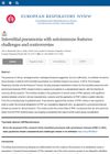 Interstitial pneumonia with autoimmune features: challenges and controversies