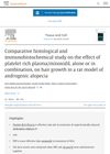 Comparative histological and immunohistochemical study on the effect of platelet rich plasma/minoxidil, alone or in combination, on hair growth in a rat model of androgenic alopecia