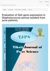 Evaluation of Geh Gene Expression in Staphylococcus Aureus Isolated from Acne Patients