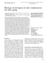 Biology of estrogens in skin: implications for skin aging