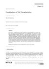 Complications of Hair Transplantation