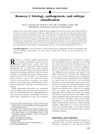 Rosacea: I. Etiology, pathogenesis, and subtype classification