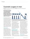 Cosmetic surgery in men