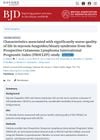 Characteristics associated with significantly worse quality of life in mycosis fungoides/Sézary syndrome from the Prospective Cutaneous Lymphoma International Prognostic Index ( <scp>PROCLIPI</scp> ) study