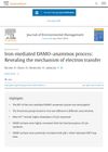 Iron-mediated DAMO–anammox process: Revealing the mechanism of electron transfer