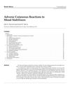 Adverse Cutaneous Reactions to Mood Stabilizers