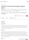 Two Phase 3 Trials of Baricitinib for Alopecia Areata