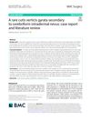 A rare cutis verticis gyrata secondary to cerebriform intradermal nevus: case report and literature review