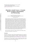 <i>Platycladus orientalis</i> Leaves: A Systemic Review on Botany, Phytochemistry and Pharmacology