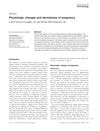 Physiological Changes and Dermatoses of Pregnancy
