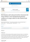 Risk factors and early preventive measures for long COVID in non-hospitalized patients: analysis of a large cohort in the United Arab Emirates