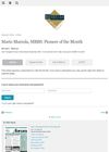 Mario Marzola, MBBS: Pioneer of the Month