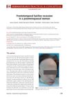 Frontotemporal hairline recession in a postmenopausal woman