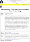 Management of Khalitya with Nilibhrungarajadi Taila: A Case Study