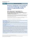 Presence of polycystic ovary syndrome is associated with longer anogenital distance in adult Mediterranean women