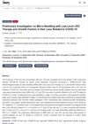 Preliminary Investigation on Micro-Needling with Low-Level LED Therapy and Growth Factors in Hair Loss Related to COVID-19