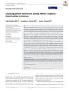 Assessing patient satisfaction among ABHRS surgeons: Opportunities to improve
