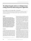 The Androgen Receptor and Its Use in Biological Assays: Looking Toward Effect-Based Testing and Its Applications
