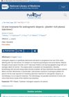 [A new treatment for androgenetic alopecia : platelet-rich plasma injections].