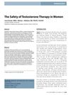 The Safety of Testosterone Therapy in Women