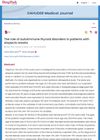 The role of autoimmune thyroid disorders in patients with alopecia areata