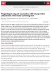 Progestogen-only pill associates with false-positive aldosterone/renin ratio screening test