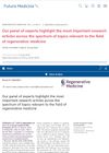 Our panel of experts highlight the most important research articles across the spectrum of topics relevant to the field of regenerative medicine