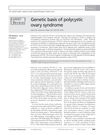 Genetic basis of polycystic ovary syndrome